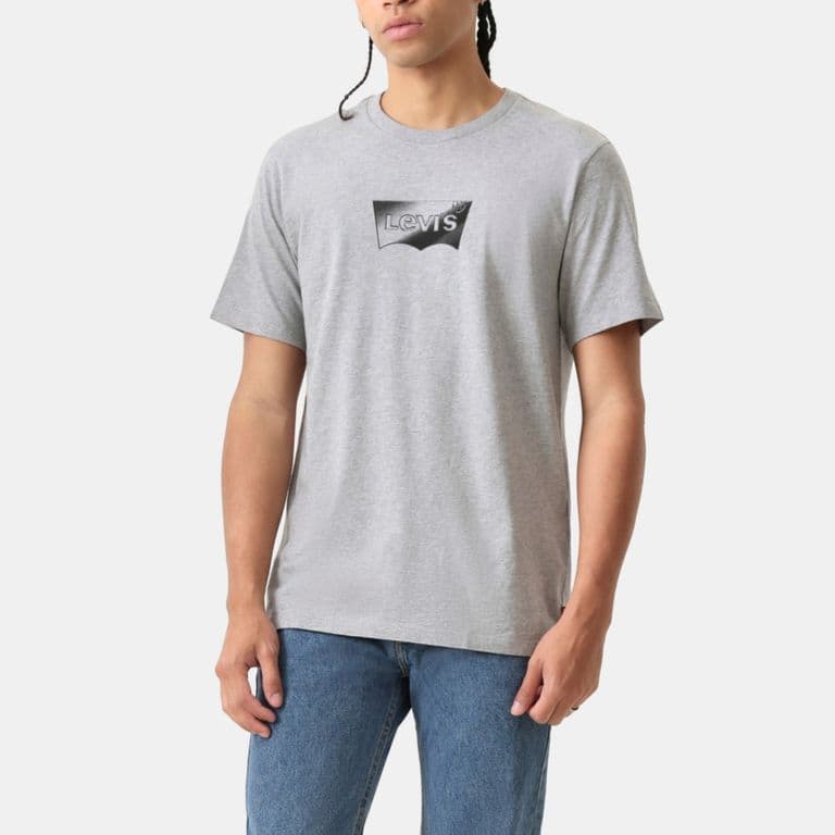 Polera Hombre Graphic Crewneck Tee Gris Gris S