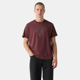 Polera Hombre Relaxed Fit Tee Burdeo Burdeos M