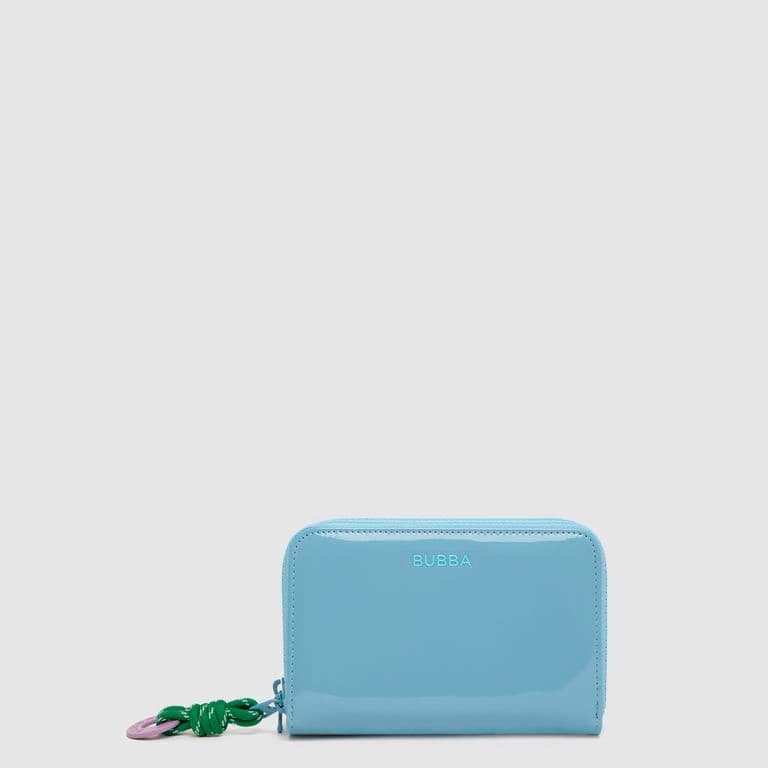 Billetera Charol Blue Essentials Azul TALLA UNICA