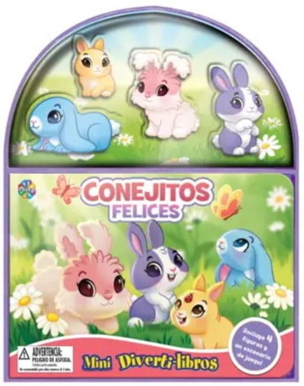 Conejitos Felices. Mini Diverti-Libros