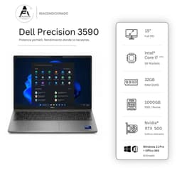 Notebook 3590 Ultra 7 NPU/AI Boost 32GB 1TB  Edicion Exclusiva Win Office Reacondicionado