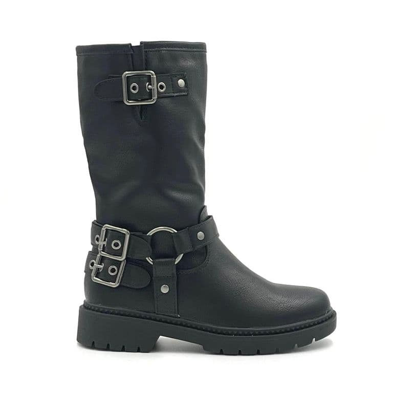 Bota de Nina Negro 30