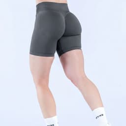 Short Impact Levanta Cola Moldeador - Dupe Dfyne Gris S/M