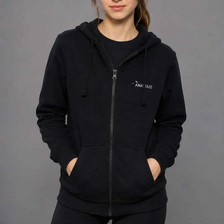 Hoodie Sudadera Poleron Mujer ISABELLE Negro S