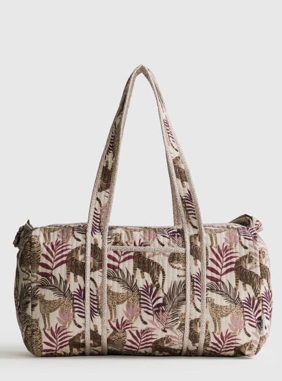 Bolso Mujer Quilted Beige TALLA UNICA