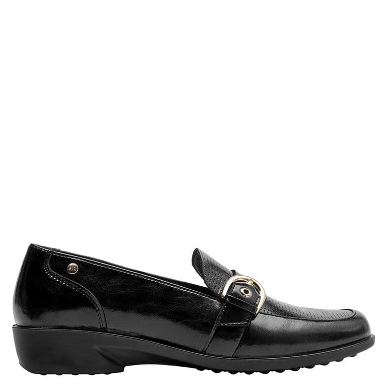 Mocasin Casual Mujer Negro 38