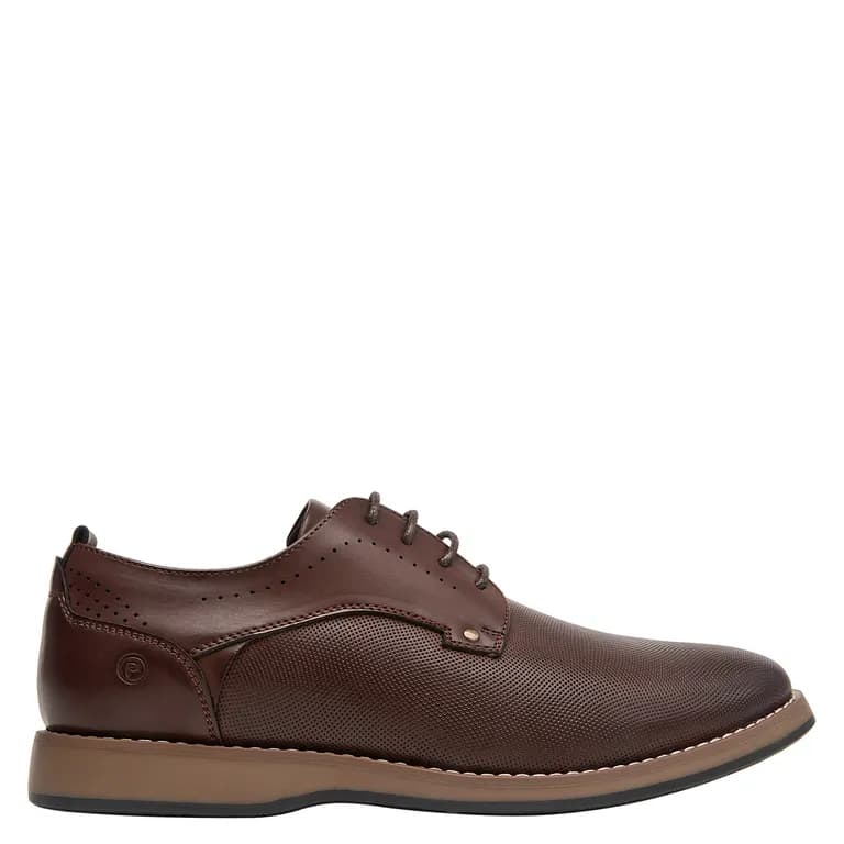 Zapato Casual Hombre Cafe Oscuro 42