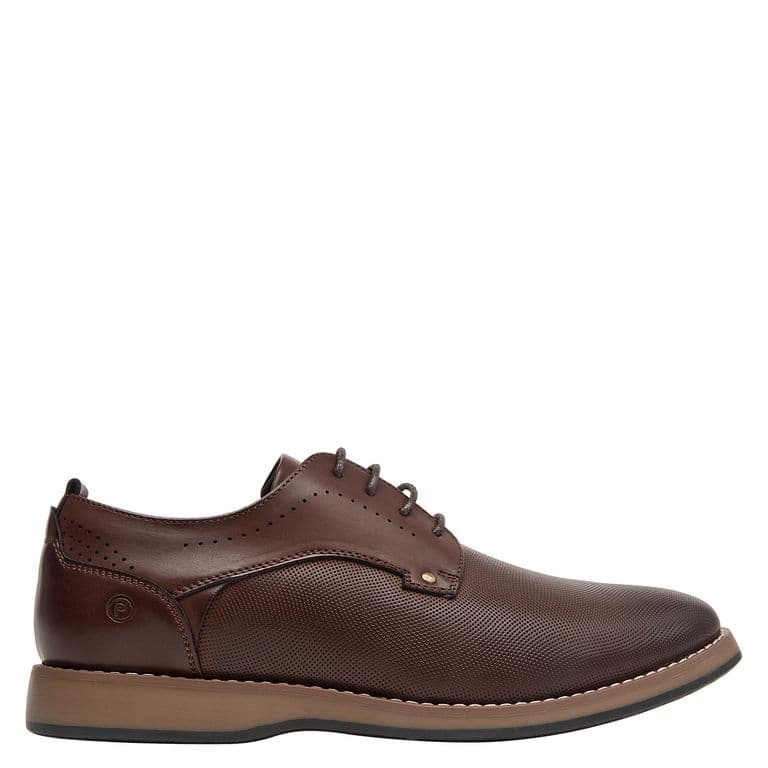 Zapato Casual Hombre Cafe Oscuro 39