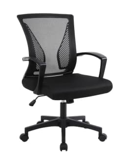 Silla Escritorio Oficina Krone Neo Negra Negro
