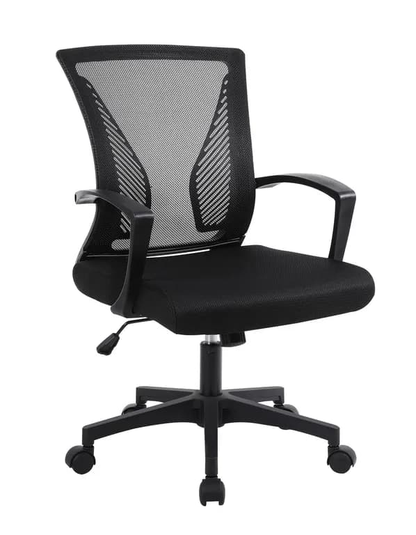 Silla Escritorio Oficina Krone Neo Negra Negro