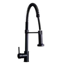 Grifo Cocina Monocomando Negro Cabezal Extraible