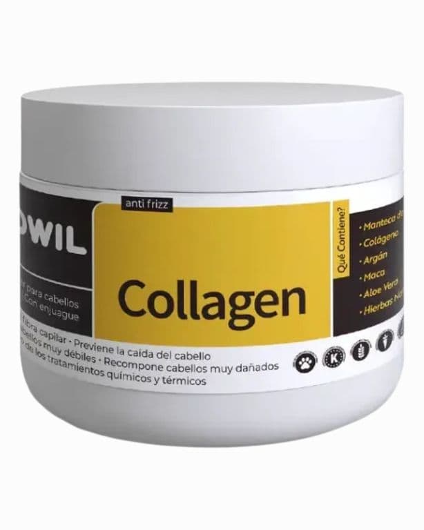 CREMA CAPILAR Tratamiento en Crema COLLAGEN 250g