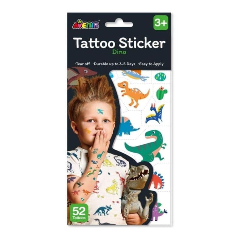 Set de Tatuajes Temporales - Dinosaurios