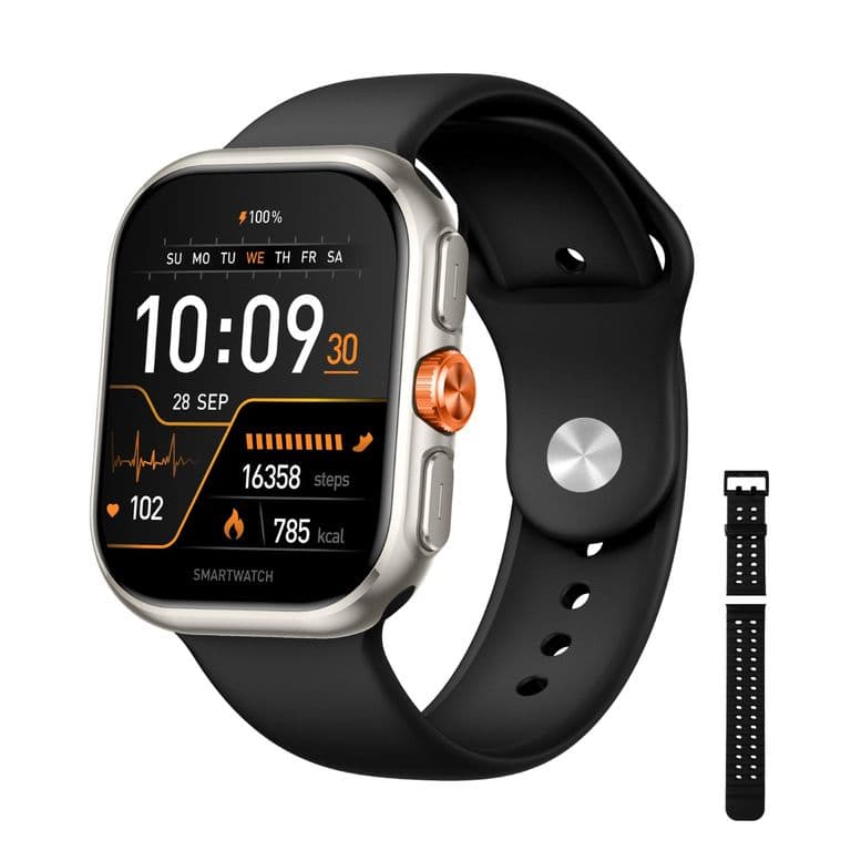 Smartwatch Reloj Inteligente URBAN Amoled Llamadas BT - Gris Negro
