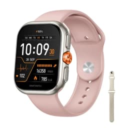 Smartwatch Reloj Inteligente URBAN Amoled Llamadas BT - Rosa claro Negro