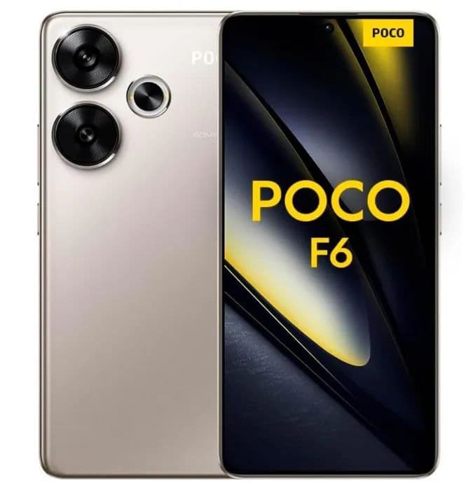 POCO F6 5G 12+512GB con NFC. Dorado 512 GB