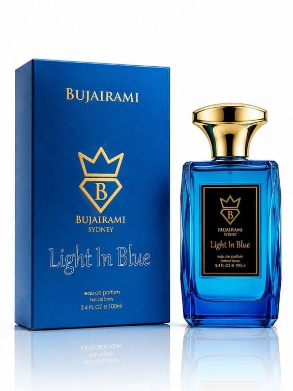 Bujairami - Light in blue Perfume Hombre EDP 100 ml Premiun Australiano 100 ML