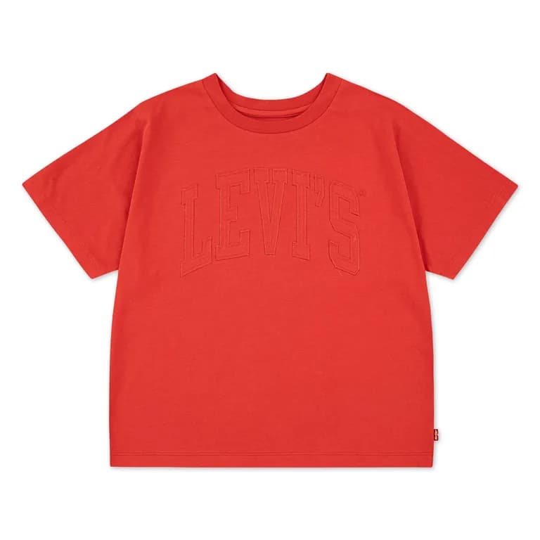 Polera Nina MC Red Rojo Rojo 12