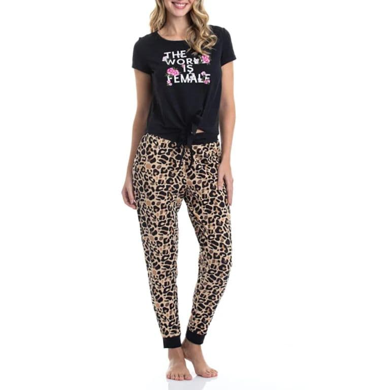 Pijama Cotton Estampado Camufladoanimal Animal Print L