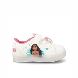 Zapatilla Nina Bubblegummers Moana Blanco Plateado 24