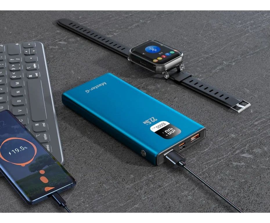 Cargador Portatil Bateria Power Bank Master-g 20000mah 22.5w