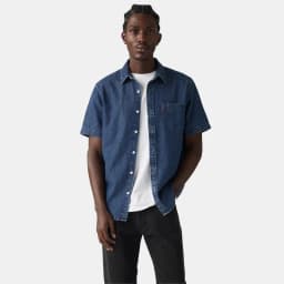 Camisa Hombre Classic 1 Pkt Standrd Azul Azul S