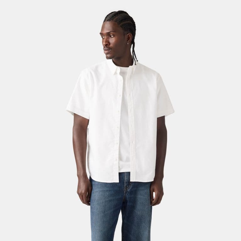 Camisa Hombre Classic Shirt Blanco Blanco XL