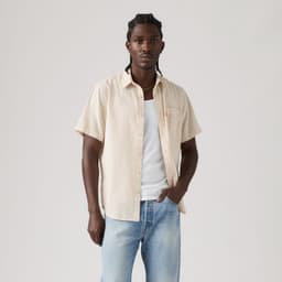 Camisa Hombre Classic 1 Pkt Standrd Beige Beige M