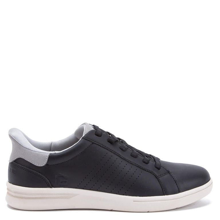 Zapatilla de cuero hombre negro Bangkok Negro 42