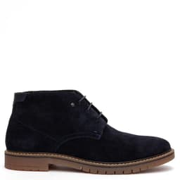 Botin de cuero hombre marino Albany Azul 41