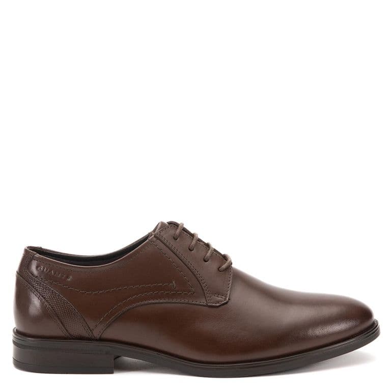 Zapato de cuero hombre chocolate Pascal Cafe 44