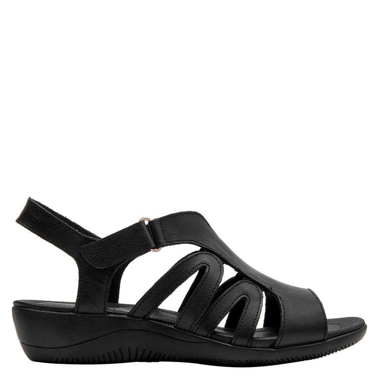 Sandalia Casual Mujer Negro 36