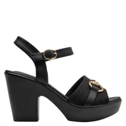 Sandalia Casual Mujer Negro 38