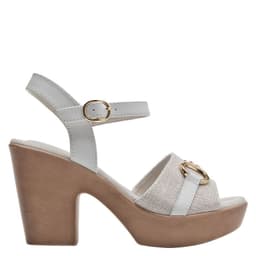 Sandalia Casual Mujer Blanco 39