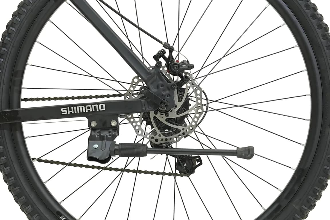 BICICLETA MTB W860 ARO 29 TALLA 19 NEGRO VERDE Negro L