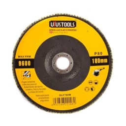 DISCO FLAP 7" MADERA/METAL GR80 UYUSTOOLS