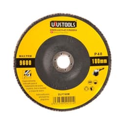 DISCO FLAP 7" MADERA/METAL GR40 UYUSTOOLS