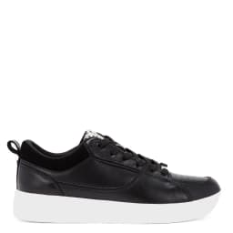 Zapatilla de cuero mujer negro Rosalia Negro 38