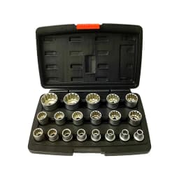 DADOS ESTRIADO 8-32 MM SET x19 UYUSTOOLS