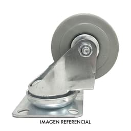 RUEDA INDUSTRIAL GRIS 2.5" 60KG UYU