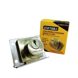 CHAPA MUEBLE DORADO T/CUADRADO 21.6mm (CM-24C) UYUSTOOLS