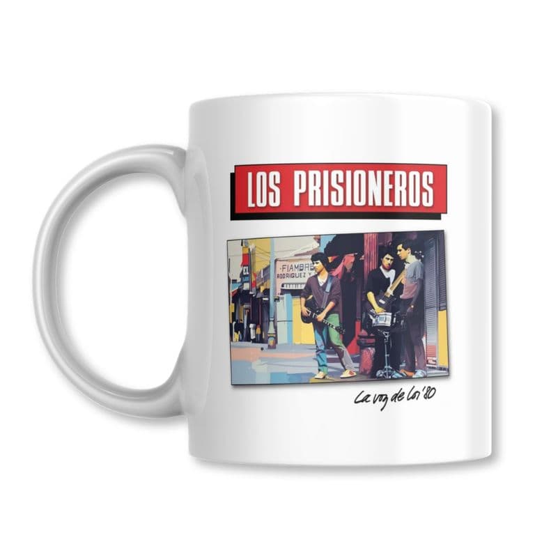 Tazon Los Prisioneros Somos el Mejor Pais de Chile Taza Sublimada 325ml