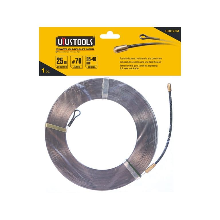 LAUCHA PASACABLES METAL 25M UYUS