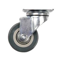 RUEDA INDUSTRIAL GRIS 4" FOS.
