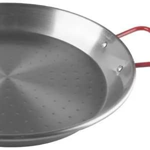 Paellera 4 Porciones Hierro Pulido 30cm La Ideal