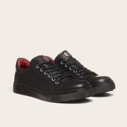 Zapatilla de Cuero Original Tronador - Negro Negro 43