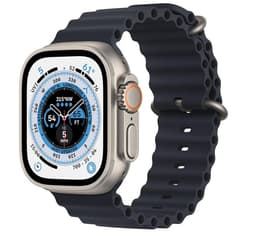 Watch Ultra 1 (2022) 49mm GPS Ocean Band Reacondicionado Plateado