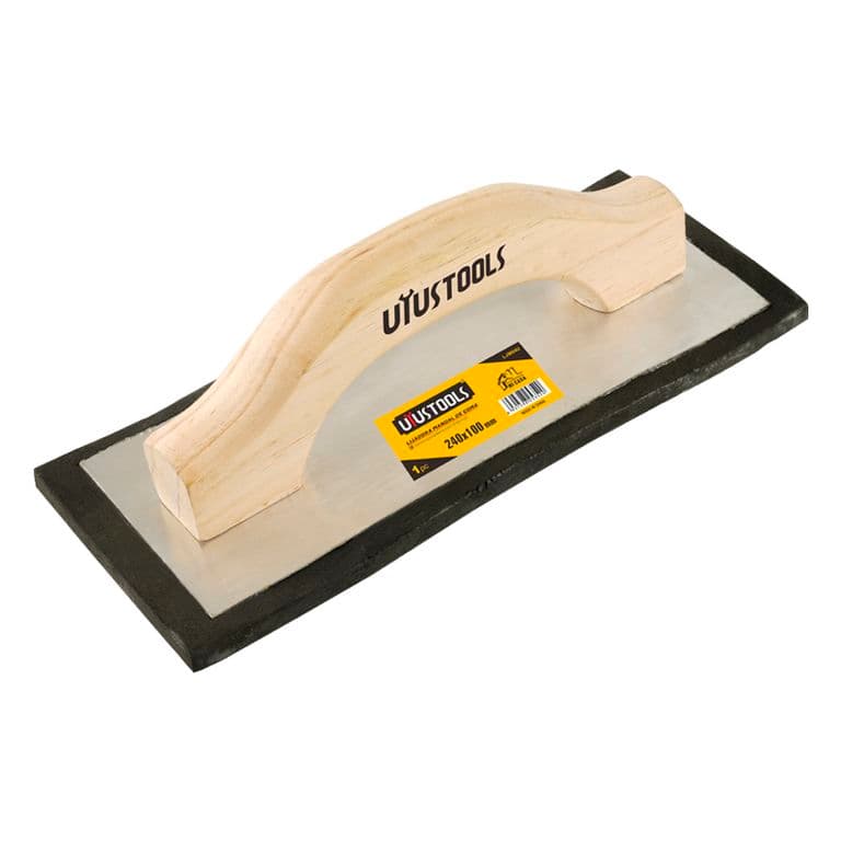 PLATACHO MADERA GOMA P/YESO 245X95MM UYUSTOOLS