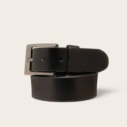 Cinturon Casual Liso Cuero Genuino Peumo - Negro Negro 100