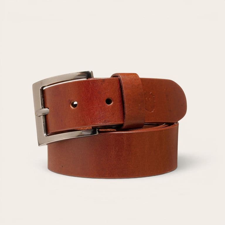 Cinturon Casual Liso Cuero Genuinio Peumo - Conac Cafe 105